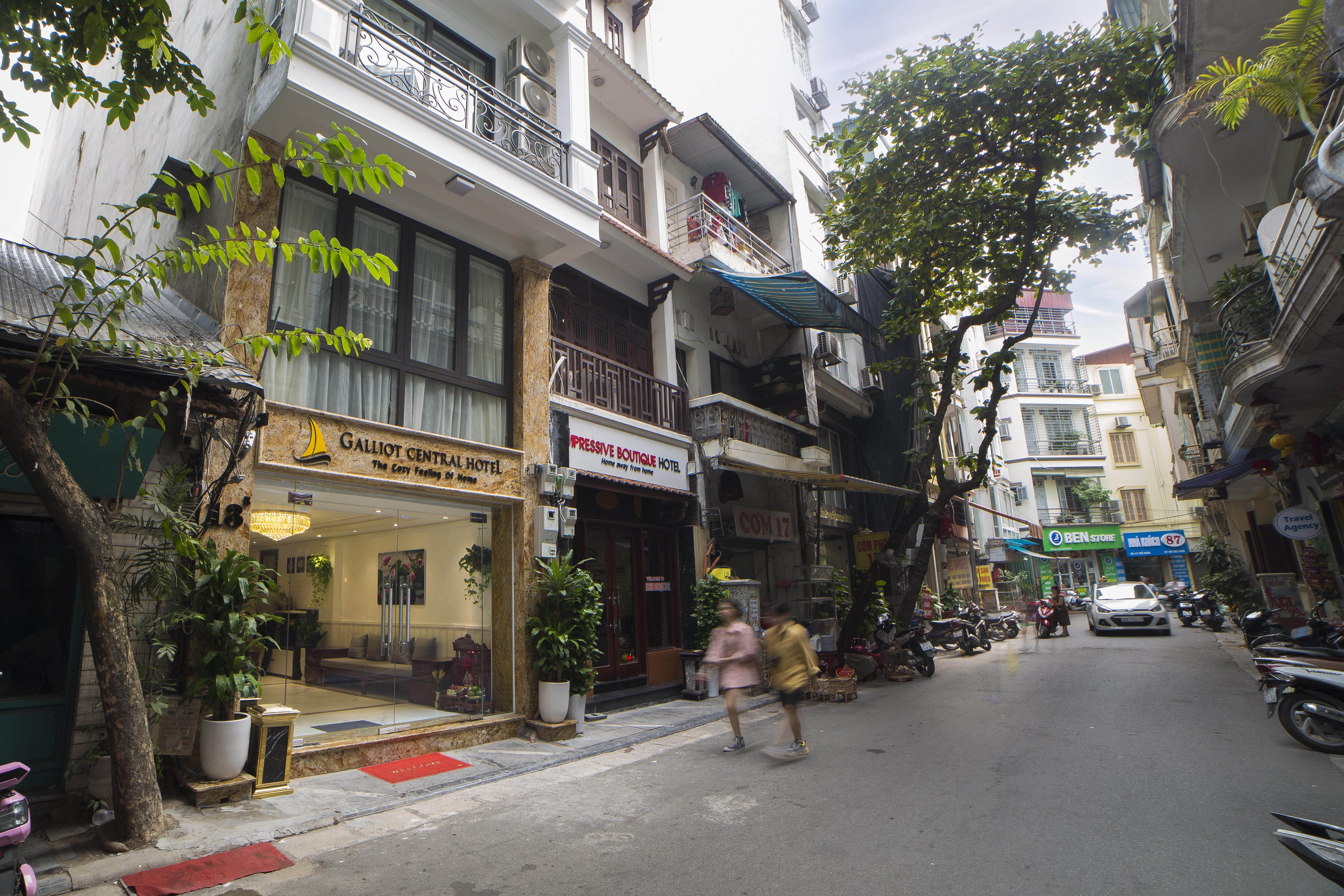 Galliot Central Hotel Hanoi Buitenkant foto